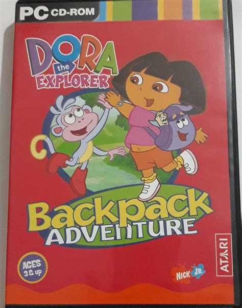 Dora The Explorer Backpack Adventure Pc Cd Rom Games 3546430115817 Ebay