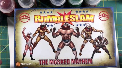 Lets Paint Rumbleslam The Masked Mayhem 1 Youtube