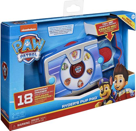 Paw Patrol Ryders Interactive Pup Pad Toys At Foys