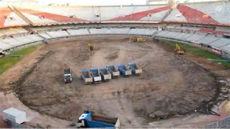 El Nuevo Video De Las Obras En El Monumental Sin Césped Ni Pista Olímpica