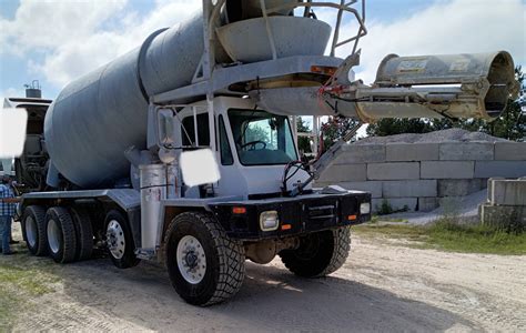 Oshkosh Concrete Mixer Trucks For Sale Used Front Discharge Concrete