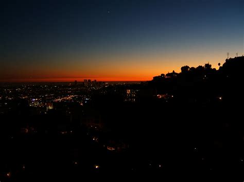 Hollywood Hills Sunset Jim Miller Flickr