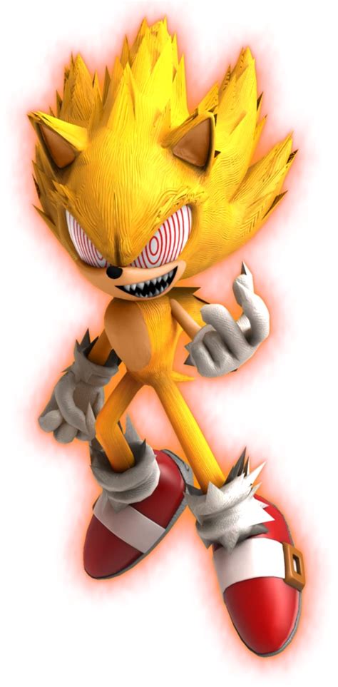 Fleetway Super Sonic Sonicexe Nightmare Version Wiki Fandom Sonic