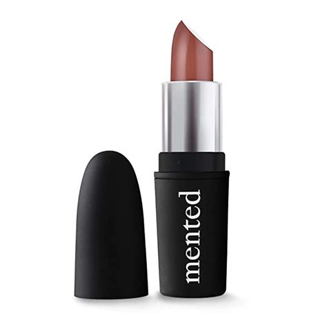 Mented Cosmetics Semi Matte Nude Pink Brown Lipstick