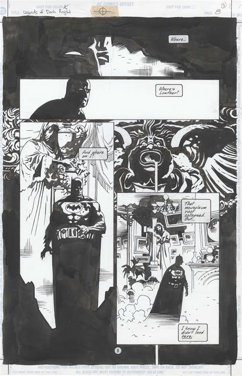 Mike Mignola Batman Legends Of The Dark Knight Issue 54 Pl 8