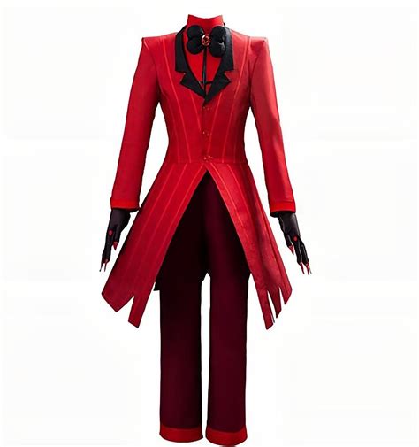 Buy Hazbin Hotel Alastor Costume Jacket Cosplay Unisex Suit Uniform
