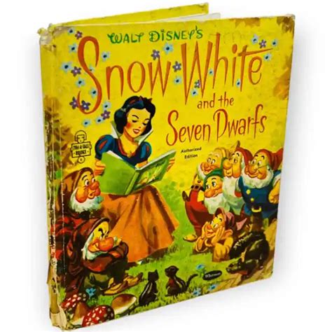 Walt Disneys Snow White And The Seven Dwarfs Tell A Tale Book Whitman