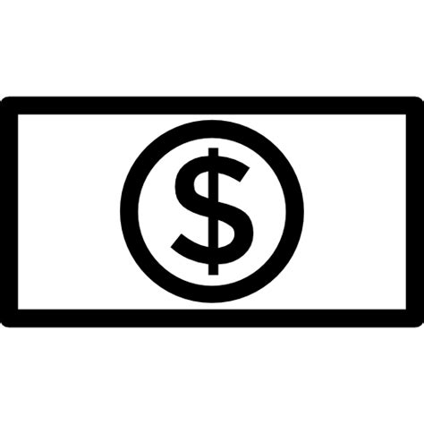 Free Icon Dollar Bill