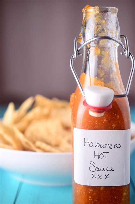 Habanero Hot Sauce Recipe {With Video!} | Life's Ambrosia