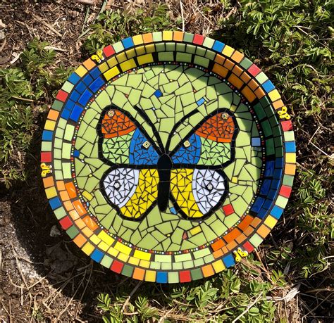 Mosaic Birdbath By Patty Franklin Mosaics Mosaic Birdbath Mosaic