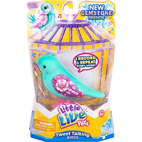 Little Live Pets Tweet Talking Bird Lolly Polly