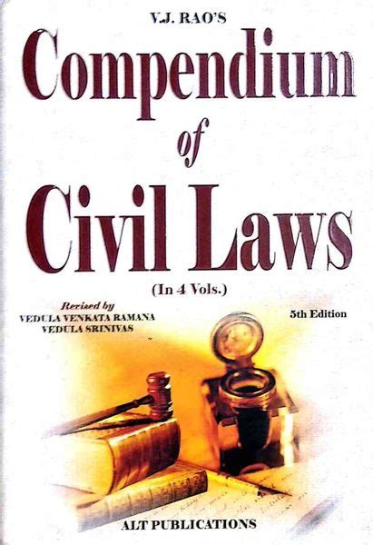 Compendium Of Civil Laws In 4 Volumes Lawrels