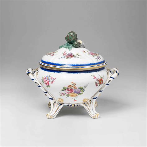 A Sèvres Soft Paste Tureen And Cover Circa 1760 70 Adrian Sassoon