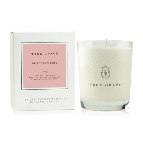 True Grace Classic Moroccan Rose Scented Candle