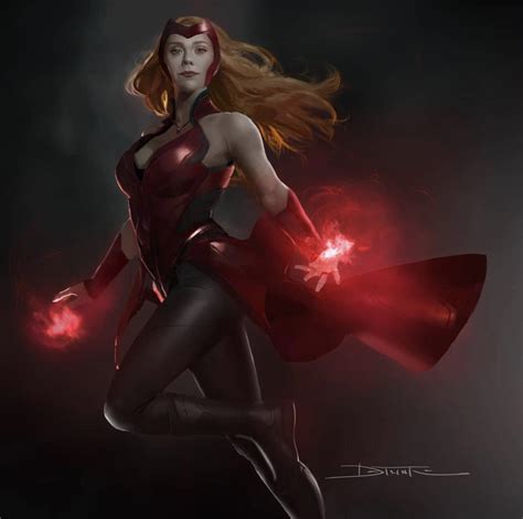 Scarlet Witch Fan Concept By Datrinti On Instagram Marvelstudios
