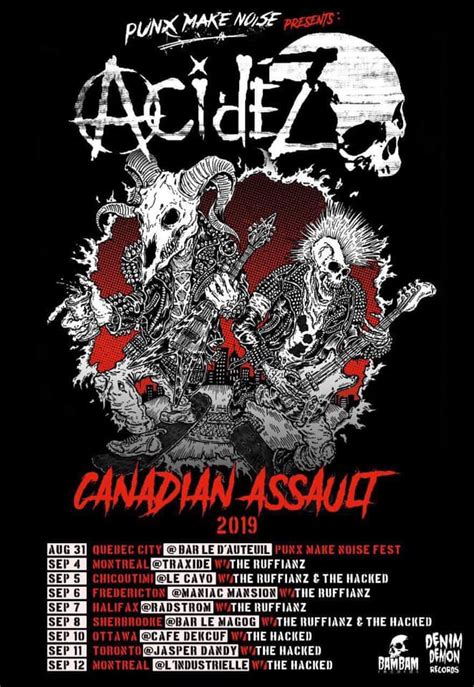 Pin By Benjamin Normandin On Montreal Punk Metal Concert Poster Concert Posters Heavy Metal