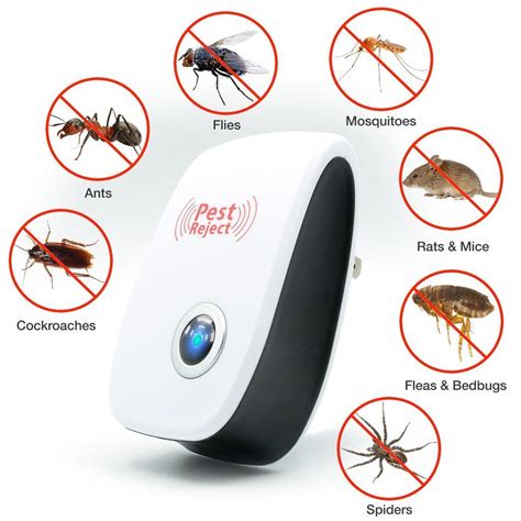 Check for more details about this option at pest control hacks website. Enhanced Ultra-sonic Insects, Rodent Pest Repellent (Safe ...