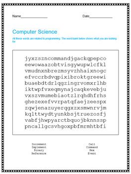 Search word whizzle answers by pack or level. Coding and Computer Science Word Searches by ...