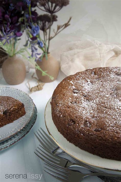 italian chocolate walnut cake torta di noci serena lissy