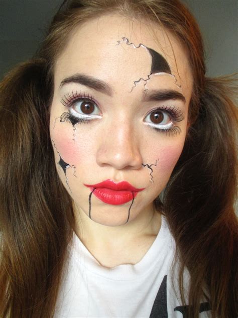 This Easy Broken Doll Makeup Uses Products You Already Own So Stop