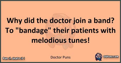 240 Witty Medical Miracles Laughing Your Ailments Away With Doctor Puns