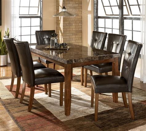 Rare regency long set of 18 antique dining chairs made of simulated rosewood, these are the classic regency shape with sabre legs and drop in seats, they are comfortable and deep wit. Ashley Signature Design Lacey 1228303+6X1228302 7-Piece ...