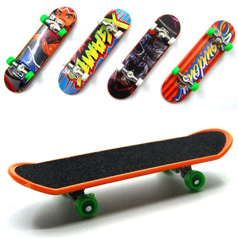 10 Pcs Fingerboard Mini Finger Skateboard For Tech Deck Plastic Finger