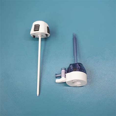 Single Use Laparoscopic Surgery Optical Bladeless Trocar Cannula 5mm