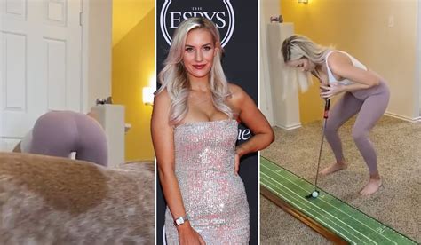 Watch Former Pro Golfer Paige Spiranac Sinks Insane Cleavage Putt