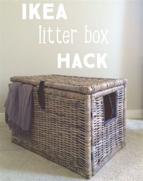 Tutorial to make a diy hidden litter box for your cat using an ikea cabinet. Pin on Cat Litter Box Ideas