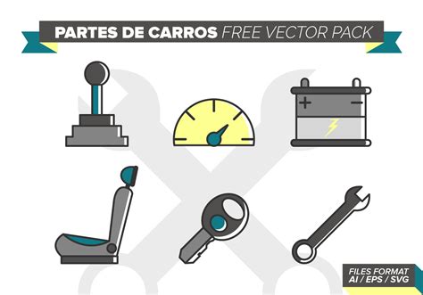 Partes De Carros Free Vector Pack Download Free Vectors Clipart