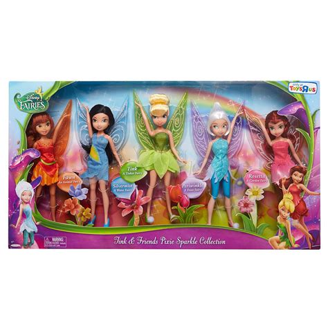 Disney Fairies 9 Inch Doll Five Pack Disney Fairies Fairy Dolls