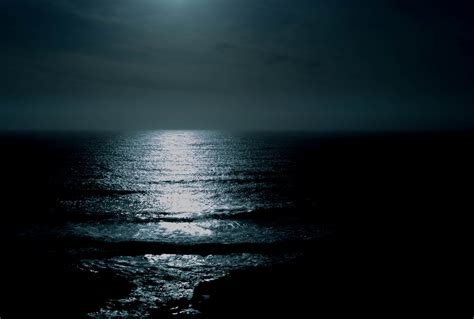 Ocean At Night Wallpapers Top Free Ocean At Night Backgrounds