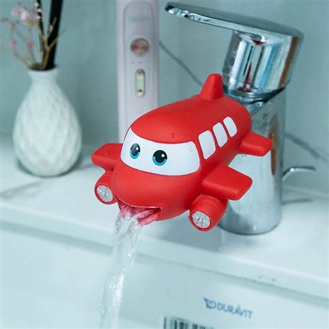 Cute Animal Faucet Extender Kids Water Tap Saving Cartoon Faucet Tool