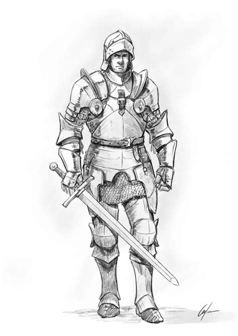 Pin By Vex Memoria On Zivilisten Armor Drawing Knight Drawing