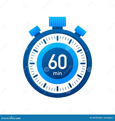 Two Color The 30 Minutes Vector Icon From Other Concept Isolated Blue