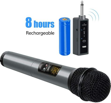 Tonor Uhf Wireless Microphone Handheld Mic With Bluetooth Receiver 14
