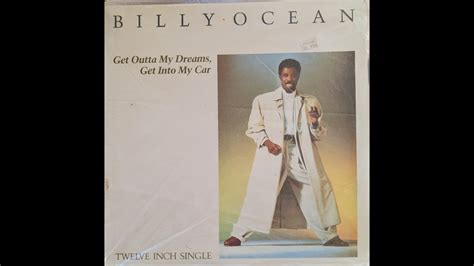 Billy Ocean Get Outta My Dreams Get Into My Car Instrumental Version Side 1 Youtube