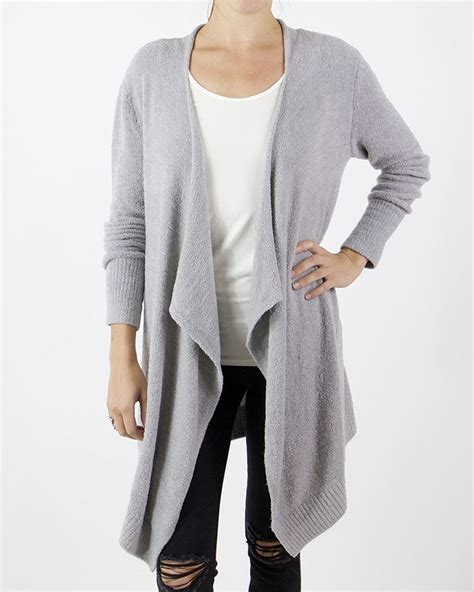 New Item Luxe Lush Bamboo Cascade Cardigan Grace And