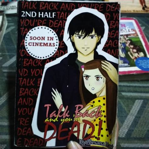 [wattpad Book] Talk Back And You Re Dead 2nd Half Shopee Philippines