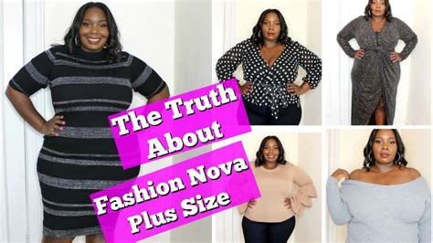 Fashion Nova Plus Size Try On Haul And Honest Review Youtube