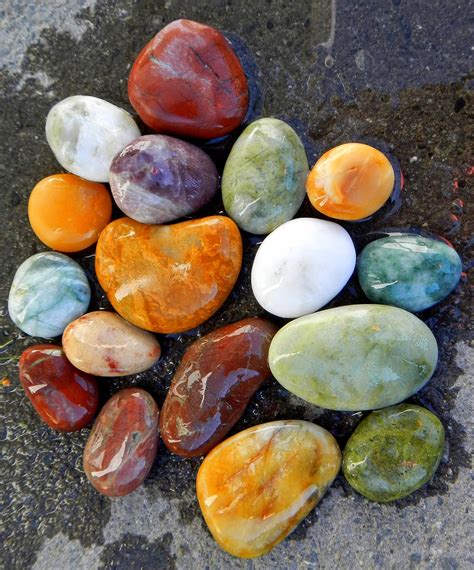 Licorice Allsorts: Birdlings Flat... Gathering Coloured Stones...