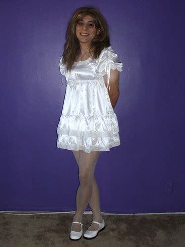 White Sissy Dress One Of My Best Friends Is A Very Sweet S Flickr