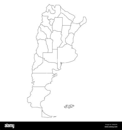 Lbumes Foto Mapa De Argentina Con Divisi N Pol Tica Cena Hermosa