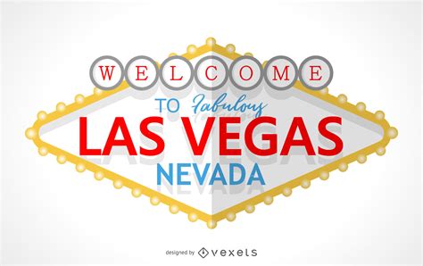Welcome To Las Vegas Sign Vector Download