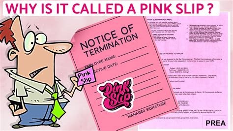 Why Is It Called A Pink Slip Youtube