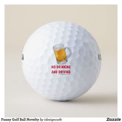 Funny Golf Ball Novelty Zazzle Golf Ball Golf Humor Golf