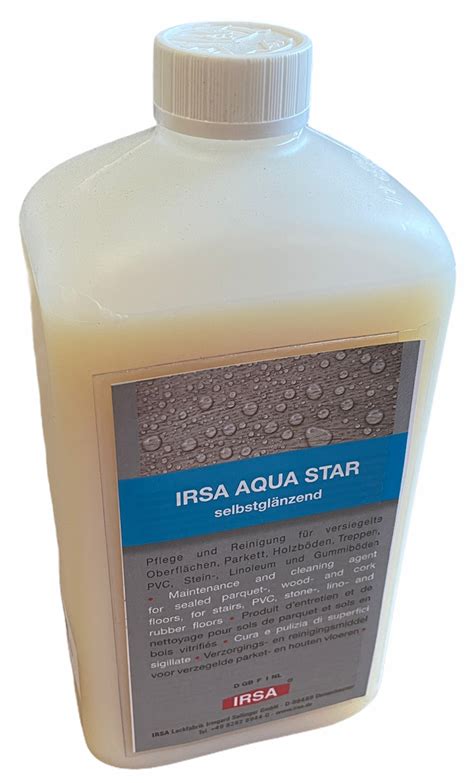 IRSA Aqua Star selbstglänzend Flasche à 1 l Nydegger AG
