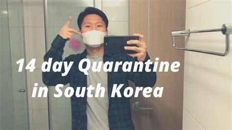 I Survived 14 Days Self Quarantine In Korea Youtube