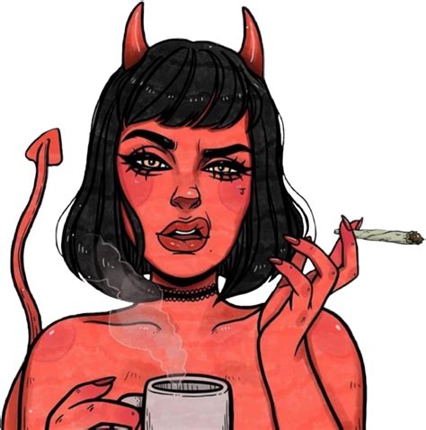 Morning Devil🌹aesthetic Red Vibes Girl Devil